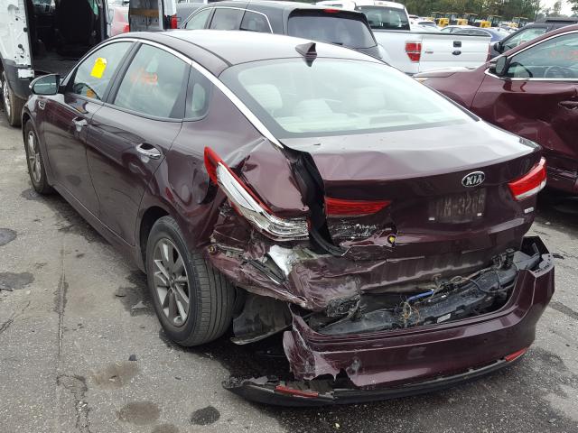 2016 KIA OPTIMA LX 5XXGT4L19GG009144