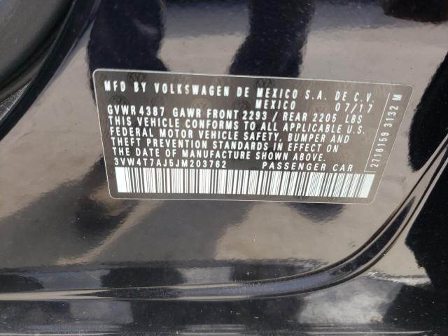 2018 VOLKSWAGEN JETTA GLI 3VW4T7AJ5JM203762