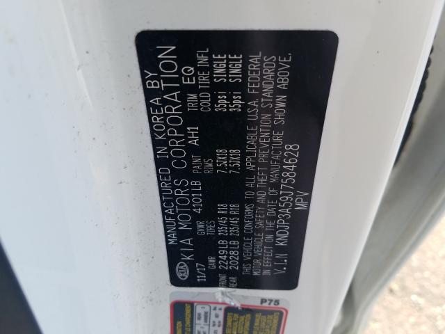 2018 KIA SOUL + KNDJP3A59J7584628