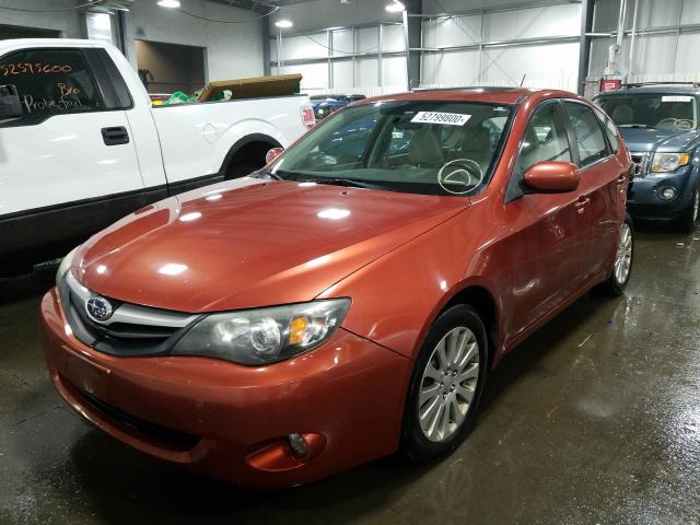 2011 SUBARU IMPREZA 2. JF1GH6B69BH816307