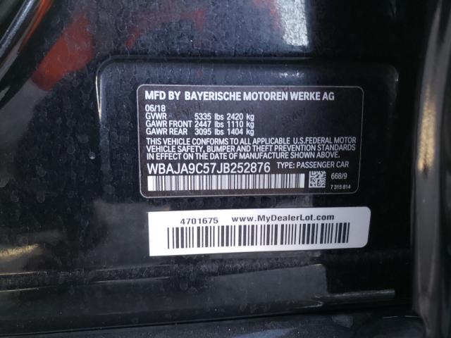 2018 BMW 530E WBAJA9C57JB252876