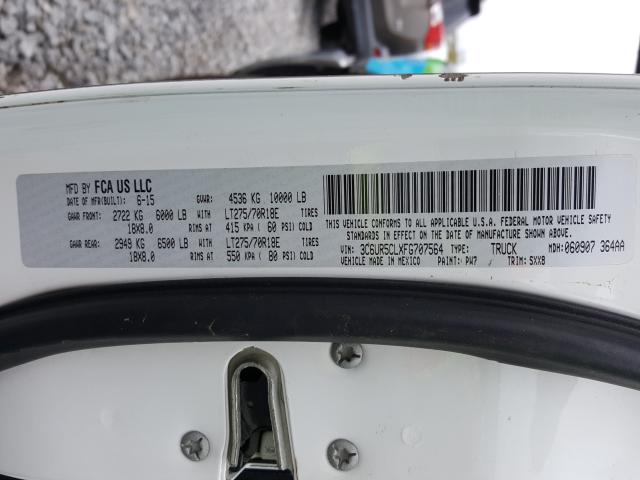 2015 RAM 2500 ST 3C6UR5CLXFG707564