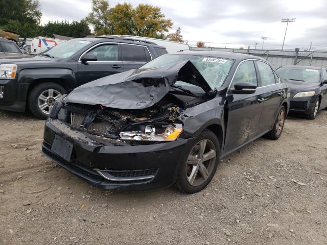 2013 VOLKSWAGEN PASSAT SE 1VWBN7A34DC045570