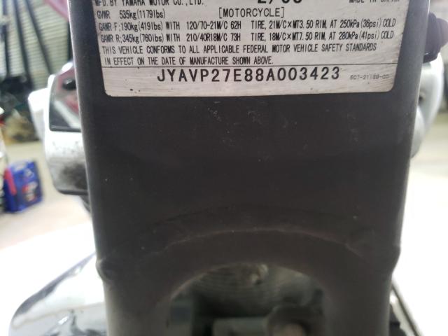 2008 YAMAHA XV1900 CU JYAVP27E88A003423
