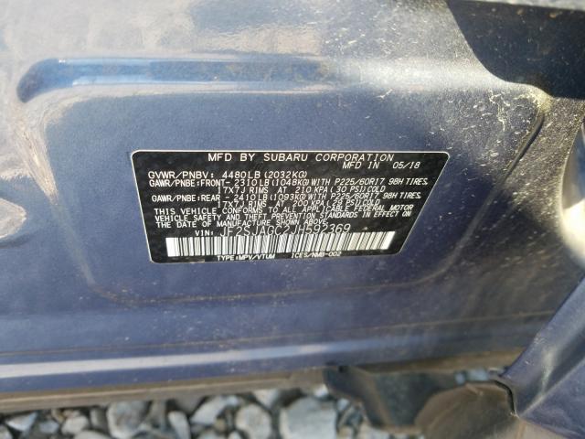 2018 SUBARU FORESTER 2 JF2SJAGC2JH592369
