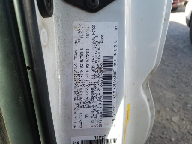 2015 TOYOTA TACOMA 5TFTX4CN7FX057996