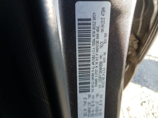 2019 RAM 1500 BIG H - 1C6SRFFT2KN849580