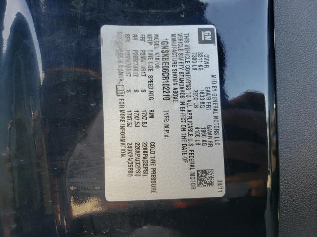 2012 CHEVROLET TAHOE K150 1GNSKBE06CR102210