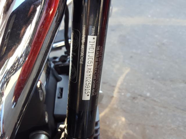 2008 HARLEY-DAVIDSON FLSTN 1HD1JD51X8Y025915