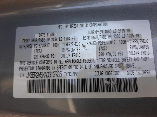 2010 MAZDA CX-7 JM3ER2W5XA0313785