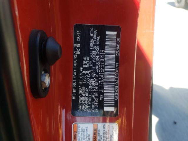 2014 TOYOTA SCION FR-S JF1ZNAA19E9700419