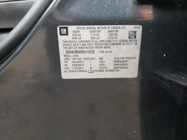 2014 GMC TERRAIN SL 2GKALREK8E6310152