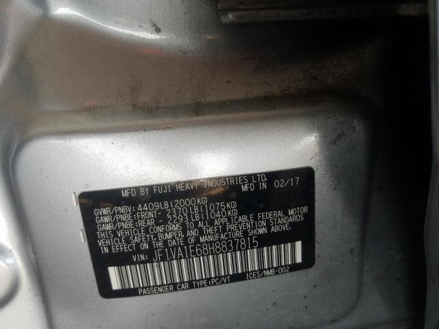 2017 SUBARU WRX PREMIU - JF1VA1E68H8837815