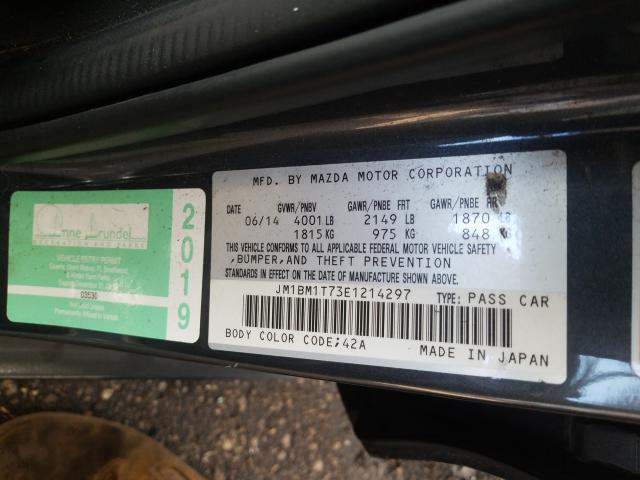 2014 MAZDA 3 SV JM1BM1T73E1214297