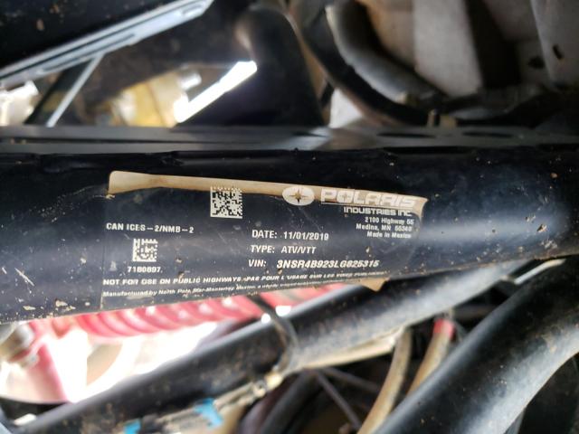 2020 POLARIS RZR PRO XP 3NSR4B923LG825315