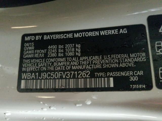 2015 BMW M235XI WBA1J9C50FV371262