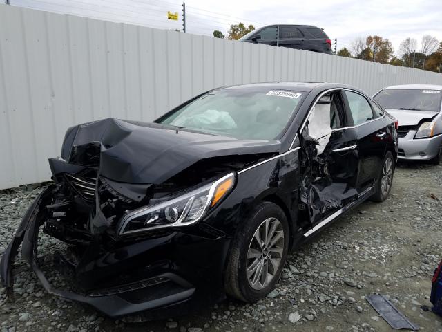 2017 HYUNDAI SONATA SPO 5NPE34AF1HH461178