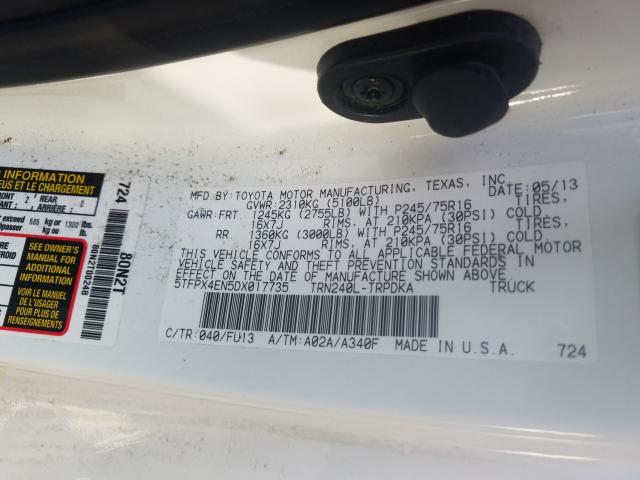 2013 TOYOTA TACOMA - 5TFPX4EN5DX017735