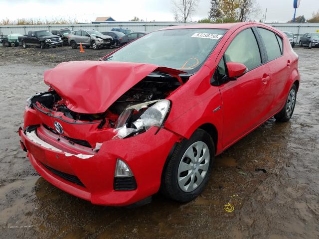2012 TOYOTA PRIUS C JTDKDTB32C1519801