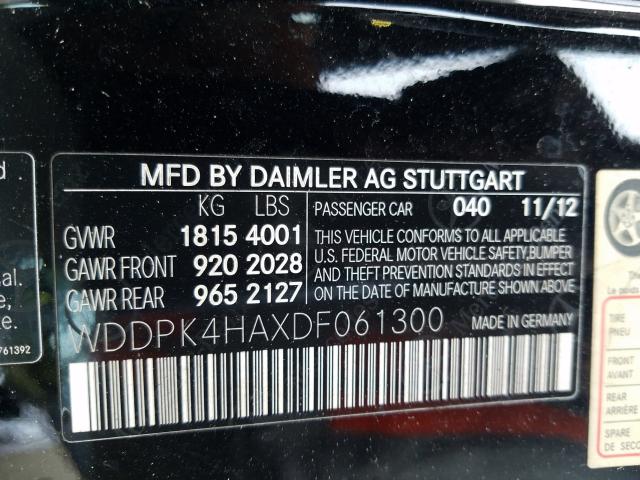 2013 MERCEDES-BENZ SLK 250 WDDPK4HAXDF061300