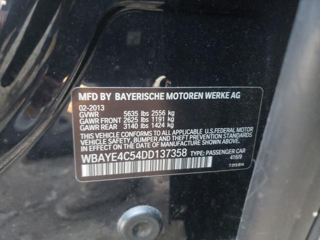 2013 BMW 740 LI WBAYE4C54DD137358