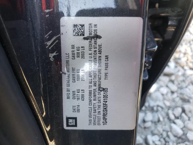 2015 BUICK VERANO CON 1G4PR5SK6F4105185