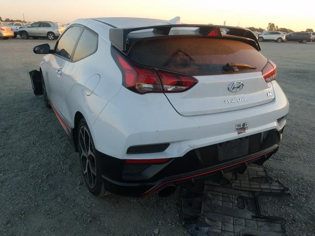 2020 HYUNDAI VELOSTER N - KMHT36AH2LU003521