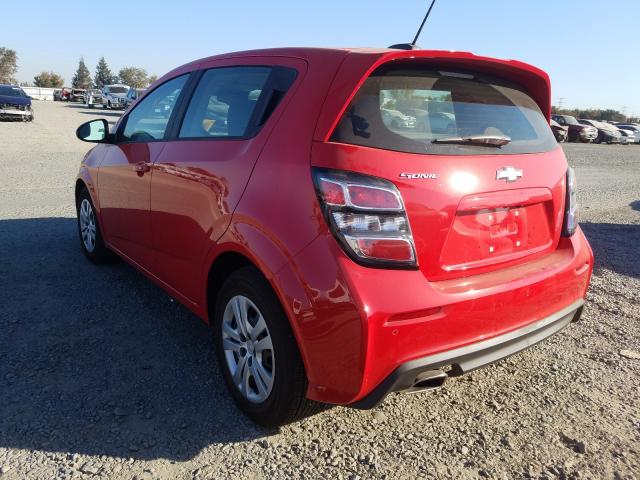 2020 CHEVROLET SONIC 1G1JG6SBXL4130181
