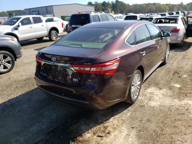 2013 TOYOTA AVALON HYB 4T1BD1EB6DU008109