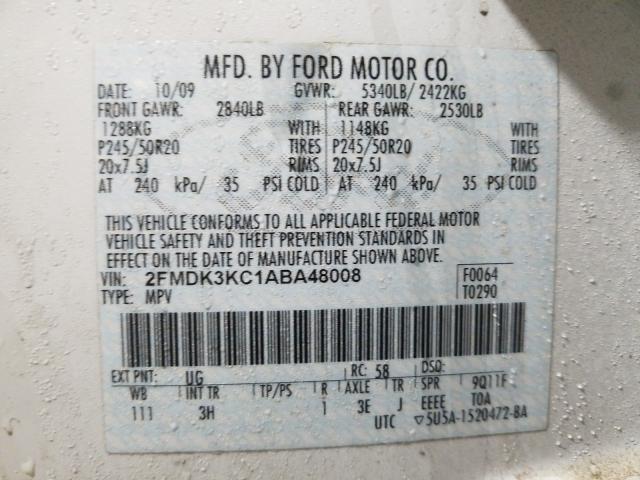 2010 FORD EDGE LIMIT 2FMDK3KC1ABA48008