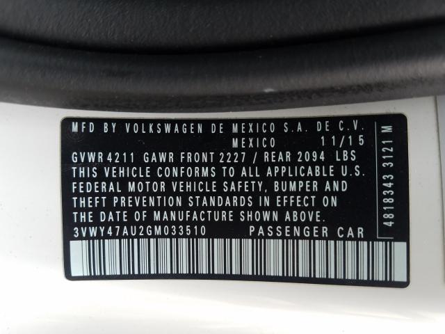 2016 VOLKSWAGEN GTI S/SE 3VWY47AU2GM033510