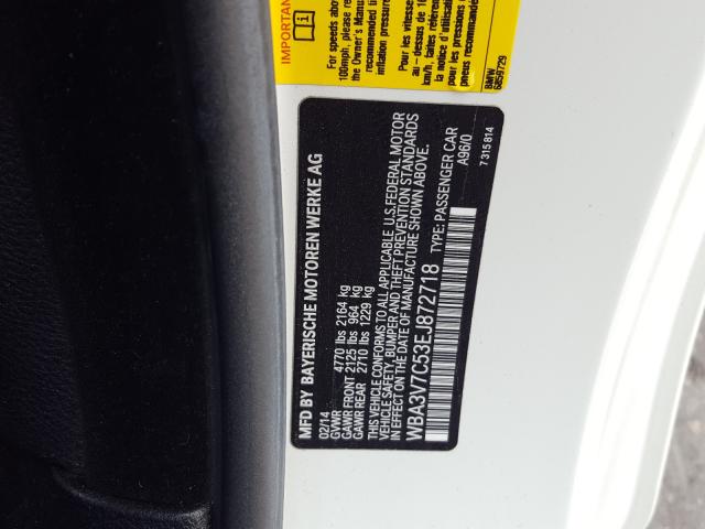 2014 BMW 428 I SULE WBA3V7C53EJ872718