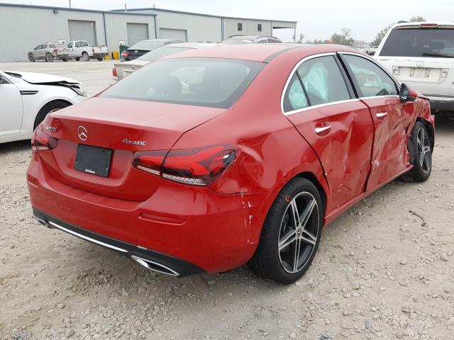 2019 MERCEDES-BENZ A 220 WDD3G4FB5KW020050