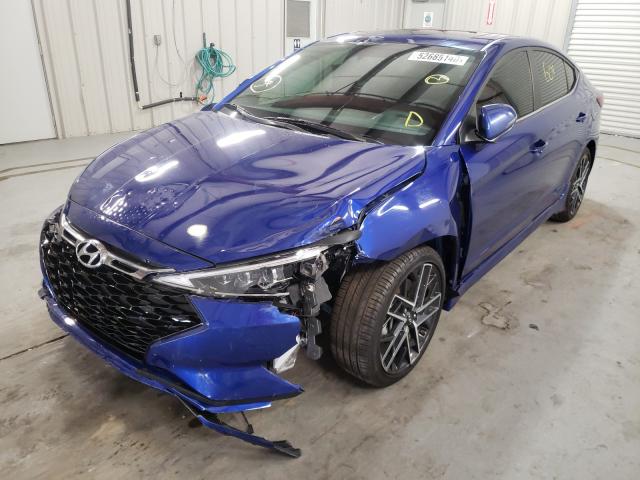 2020 HYUNDAI ELANTRA SP KMHD04LB7LU041207