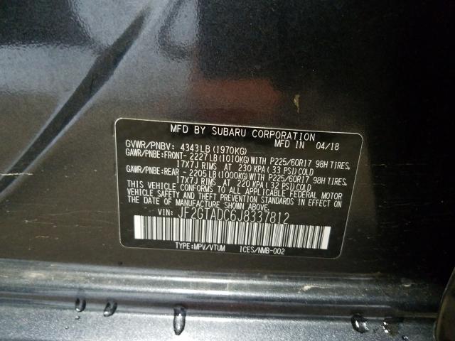 2018 SUBARU CROSSTREK JF2GTADC6J8337812