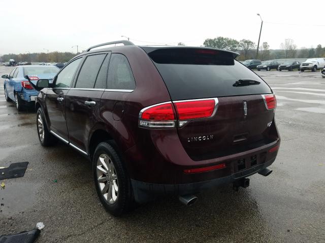 2011 LINCOLN MKX 2LMDJ6JK7BBJ26228