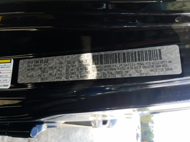 2020 JEEP GLADIATOR 1C6HJTFG8LL158859