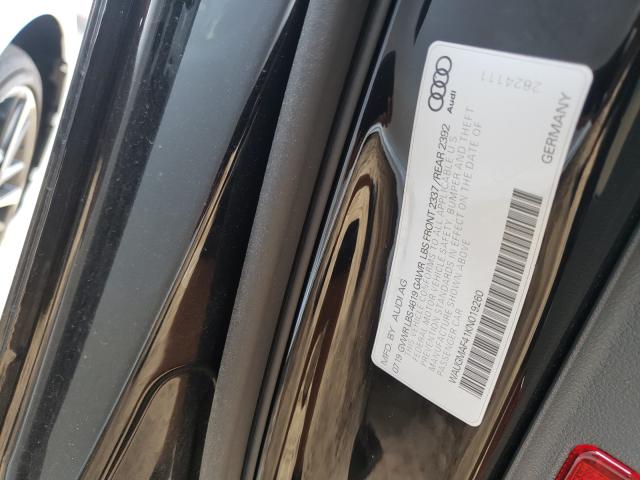 2019 AUDI A4 PREMIUM WAUGMAF41KN019260