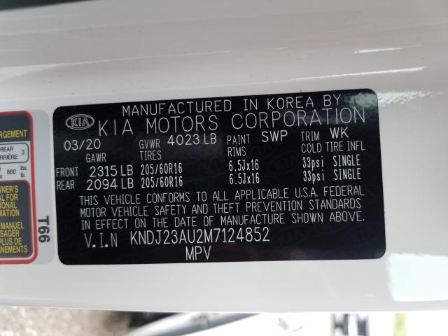 2021 KIA SOUL LX KNDJ23AU2M7124852