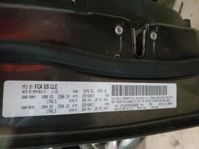 2016 JEEP PATRIOT LA 1C4NJRFBXGD658850