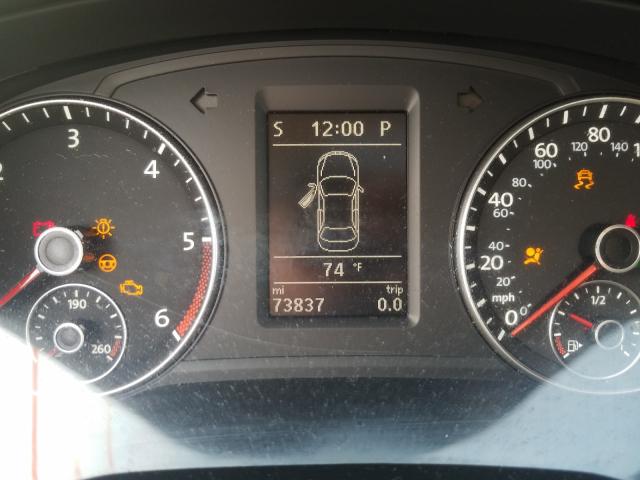 2013 VOLKSWAGEN PASSAT SE 1VWBN7A39DC007073