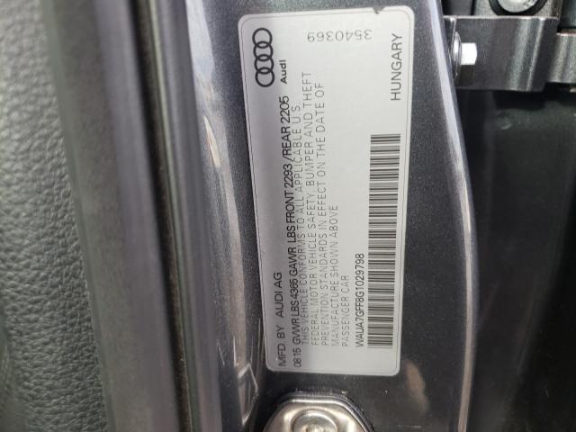 2016 AUDI A3 PREMIUM WAUA7GFF8G1029798