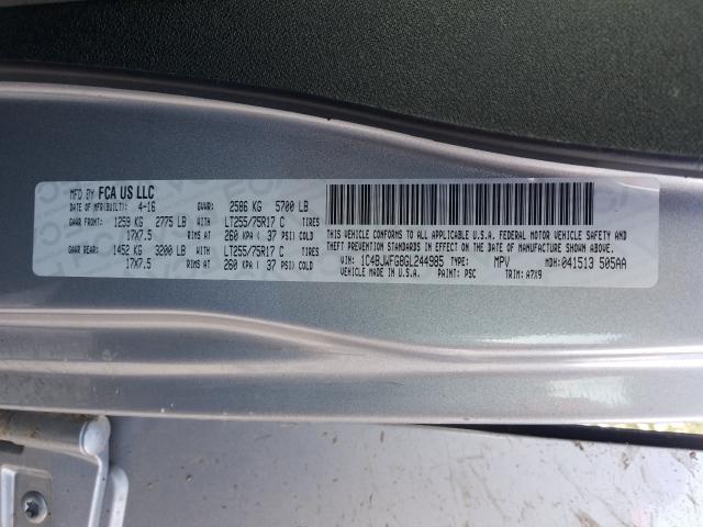 2016 JEEP WRANGLER U 1C4BJWFG8GL244985