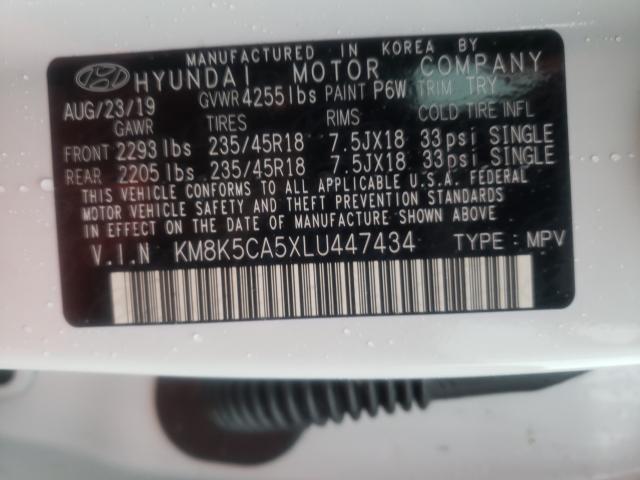 2020 HYUNDAI KONA ULTIM KM8K5CA5XLU447434