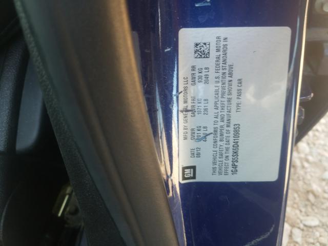 2013 BUICK VERANO 1G4PS5SK6D4109853