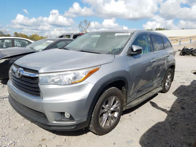 2016 TOYOTA HIGHLANDER 5TDZKRFH1GS149771