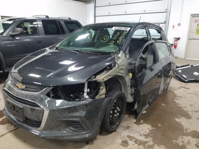 2020 CHEVROLET SONIC 1G1JG6SB4L4120200