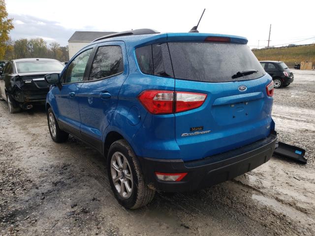 2020 FORD ECOSPORT S MAJ3S2GE7LC339271