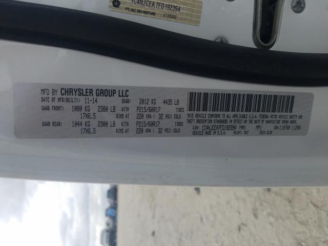 2015 JEEP COMPASS LA 1C4NJCEA7FD192394