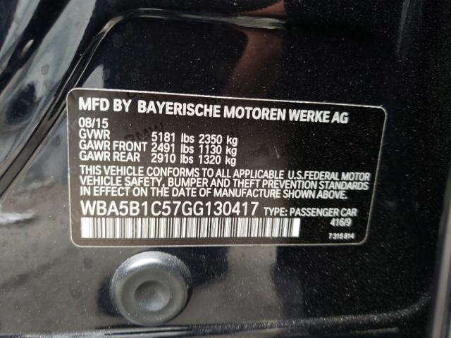 2016 BMW 535 I WBA5B1C57GG130417
